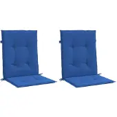 vidaXL Gartenstuhlauflagen für Niedriglehner 2 Stk. 100x50x3 cm