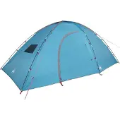 vidaXL Campingzelt 8 Personen Blau Wasserdicht
