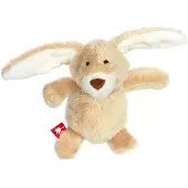 Sigikid Sweety Mini Granulat Hase, Kuscheltier, Plüschtier, Schmusetier, Kuschel Tier, Plüsch, Polyester, H 13 cm, 38576