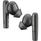 HP Voyager Free 60/60+ Schwarze Ohrhörer (2 Stück), Kissen-/Ringsatz, Schwarz