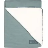 Emma & noah Babydecke Essential Winter 75x95 cm, gruen