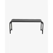 Nordal Brenta Outdoor-Bank schwarz – 6965