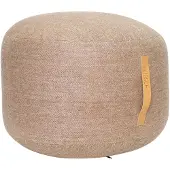 Hubsch – Mochi Pouf – Ø50 cm – Braun