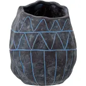 Creative Collection Kreative Sammlung Ivo Deco Vase | Blau | Keramik | 82051765