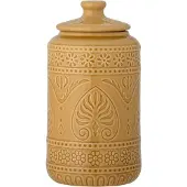 Bloomingville Blooming Ville Rani Topf Mit Deckel | Gelb | Steinzeug | 82054995