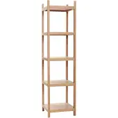 Hubsch Schrank mit 5 Regalen - 45x45xh180cm