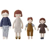 Bloomingville MINI Puppen Familie Webster 4 Teile