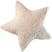 WigiWama Star Kissen, Biscuit