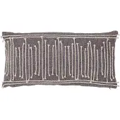 Creative Collection Kreative Kollektion Elona Kissen | Grau | Baumwolle | 82055405