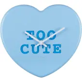 Karlsson - Wanduhr Heart Candy - Blau - 30x6.2x27cm
