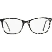 DKNY DK5055 Unisex-Brille inkl. Gläser Vollrand Quadratisch Acetat-Gestell 53/17/140, schwarz