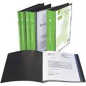 Q-CONNECT Sichtbuch mit transparenter Sichttasche