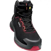 Uvex 1 x-craft Sicherheitsschuh Stiefel S3L, schwarz/rot schwarz/rot 47