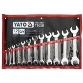 YATO Doppel-Maulschlüssel-Set YT-0381 Chrom-Vanadium-Stahl