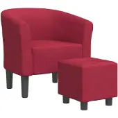 vidaXL Heath With footstool