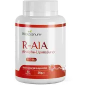 VitaSanum - R-AlA (R-Alpha-Liponsäure) 400 mg 60 St Kapseln