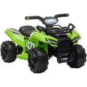 HOMCOM Mini Elektro-Quad Kinder Elektro ATV Kinderwagen Kinderauto Grün