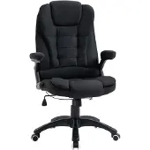 Vinsetto Bürostuhl Drehstuhl ergonomisch Schaumstoff PP leinenartiges Polyester