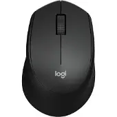 Logitech M330 SILENT PLUS, rechts, Mechanisch, RF Wireless, 1000 DPI, Schwarz