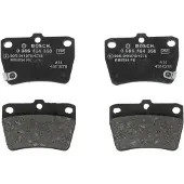Bosch Bremsbelagsatz, Scheibenbremse 0986494350 für TOYOTA CHERY LEXUS
