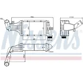 Nissens Ladeluftkühler 96789