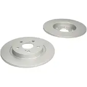 Delphi Bremsscheiben BG4200C hinten, voll, 2 Stück
