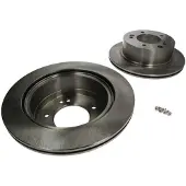 Delphi Bremsscheiben BG3859 hinten, belüftet, 2 Stück