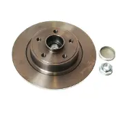 Delphi Bremsscheibe BG9026RS hinten, voll, 1 Stück