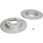Delphi Bremsscheiben BG2753C hinten, voll, 2 Stück