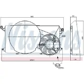 Nissens Lüfter, Motorkühlung 85825