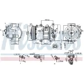 Nissens Klimakompressor 890650