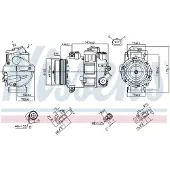 Nissens Klimakompressor 890412