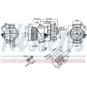 Nissens Klimakompressor 890263