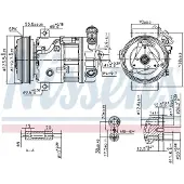 Nissens Klimakompressor 89577