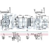 Nissens Klimakompressor 890321