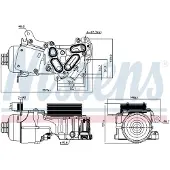 Nissens Ölkühler, Motoröl 91124
