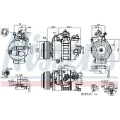 Nissens Klimakompressor 890792