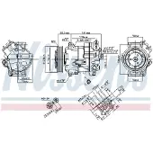 Nissens Klimakompressor 890264