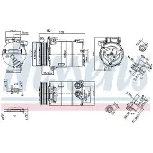 Nissens Klimakompressor 890213