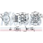 Nissens Klimakompressor 890631