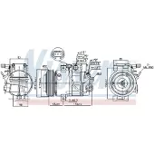 Nissens Klimakompressor 890687