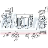 Nissens Klimakompressor 890215