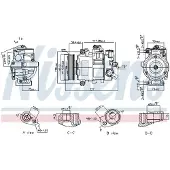 Nissens Klimakompressor 890757