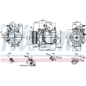 Nissens Klimakompressor 890816