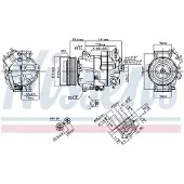 Nissens Klimakompressor 890267