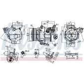 Nissens Klimakompressor 890791