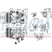 Nissens Klimakompressor 890156