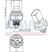 Nissens Druckschalter, Klimaanlage 301145