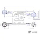 FEBI BILSTEIN Lenker, Radaufhängung 182233