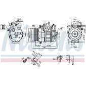 Nissens Klimakompressor 890552